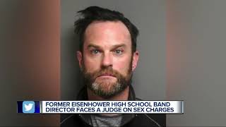Arraignment today for Eisenhower High band director charged with sex crimes against children