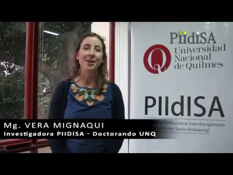 Vera Mignaqui Investigadora de UNQ y PIIDISA - YouTube