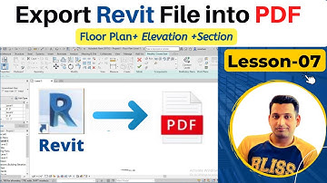 Revit Tutorials | Export Revit To PDF Format | Revit Architecture