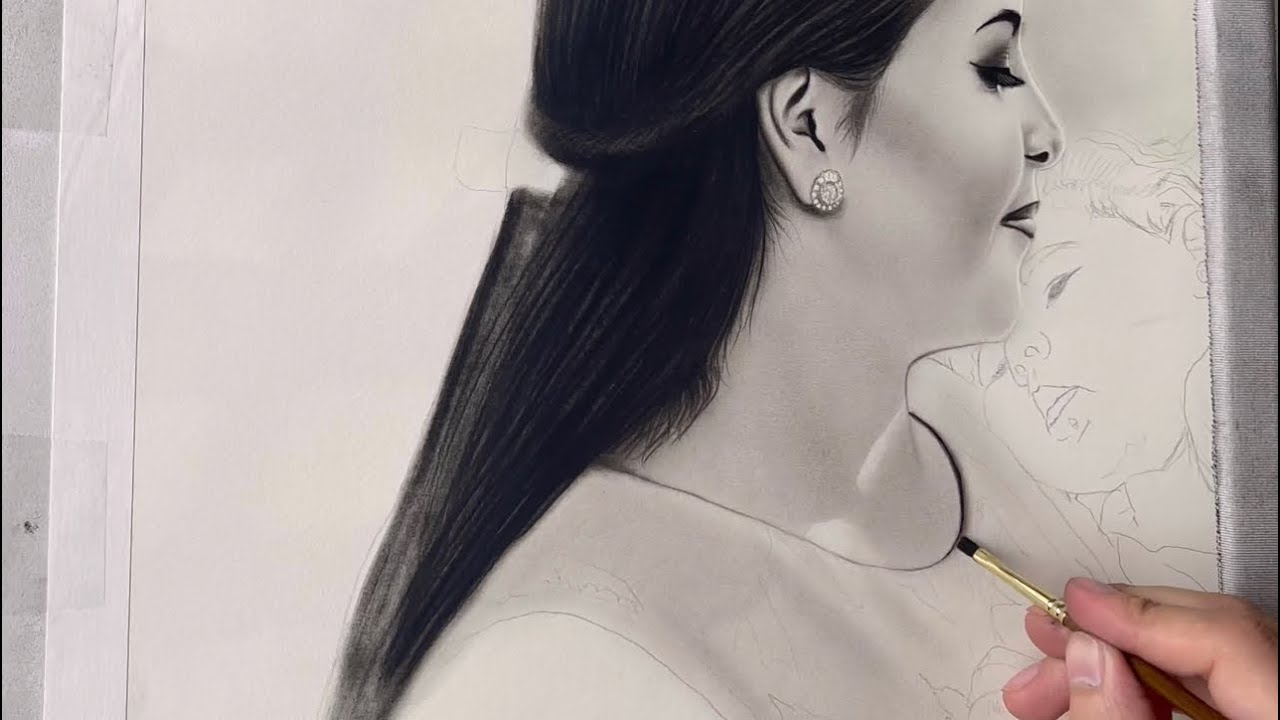 Charcoal drawing YouTube