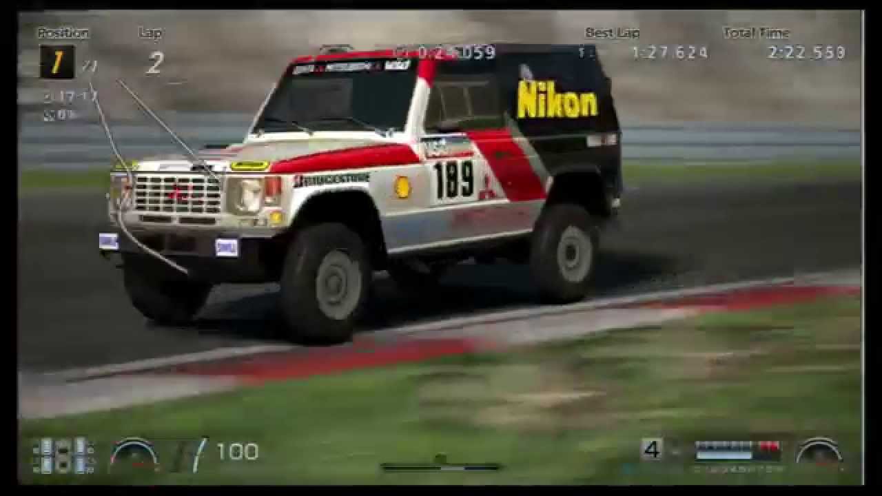 Mitsubishi pajero rally
