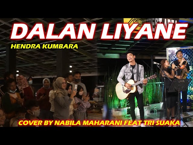 DALAN LIYANE - HENDRA KUMBARA (LIRIK) COVER BY NABILA MAHARANI FEAT TRI SUUAKA class=