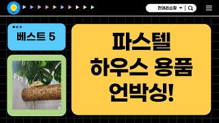 햄스터/기니피그/앵무새/게코까지?! 파스텔 하우스  용품 언박싱!