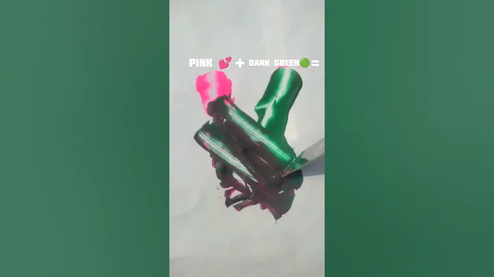 Unexpected color recipes #colormixing #paintmixing #asmrart #tappingsounds #colortheory #painting