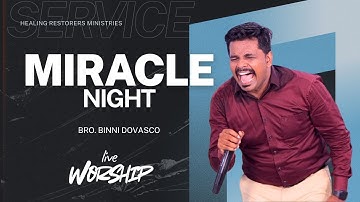 Hallelujah | John Jebaraj | Binni Dovasco | Miracle Night | Tamil Christian Song | HS Ministries