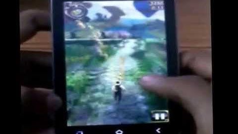Temple Run Oz Gameplay [Micromax A110]