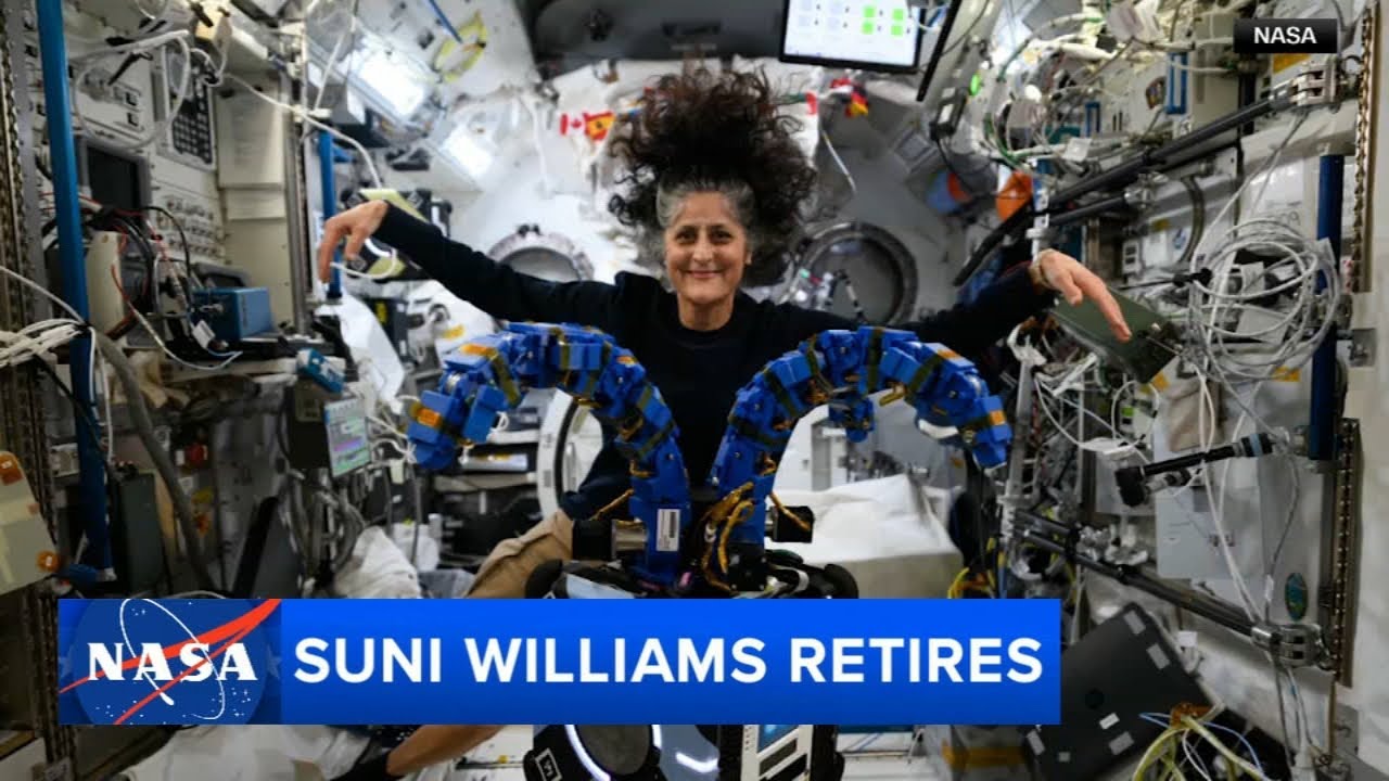 NASA astronaut stuck at space station for months retires