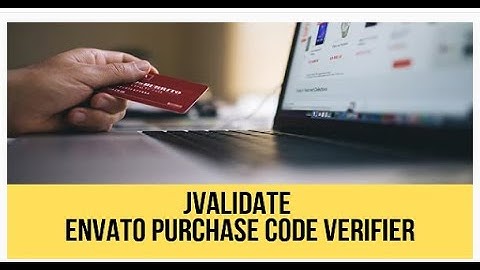 JValidate Envato Purchase Code Verifier Plugin for WordPress 3.99 $ Only
