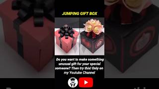 Jumping Gift Box With Chocolate Bouquet