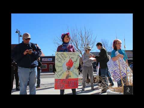 Woman's March Portales New Mexico Roosevelt County 2018