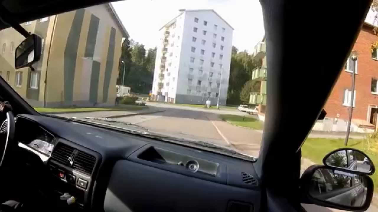 Övnings körning runt omkring i Kortedala  Practice driving around in Kortedala