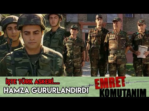 HAMZA ÖYLE BİRŞEY YAPTI Kİ, ALBAY ÖDÜLLENDİRDİ - Emret Komutanım