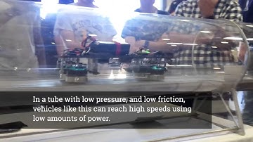 rLoop Hyperloop Pod prototype demo HDK 1:24 scale