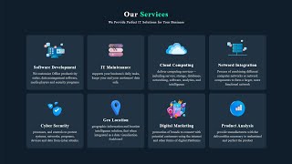 Responsive Service Section Using HTML and CSS Flex Box | Service Section |