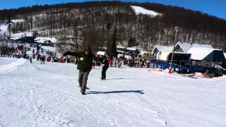 2014 snowskate banked slalom.