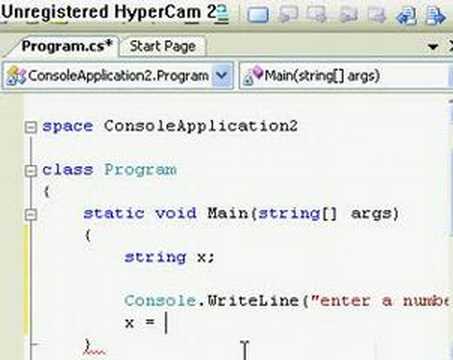 c# beginners tutorial part 2
