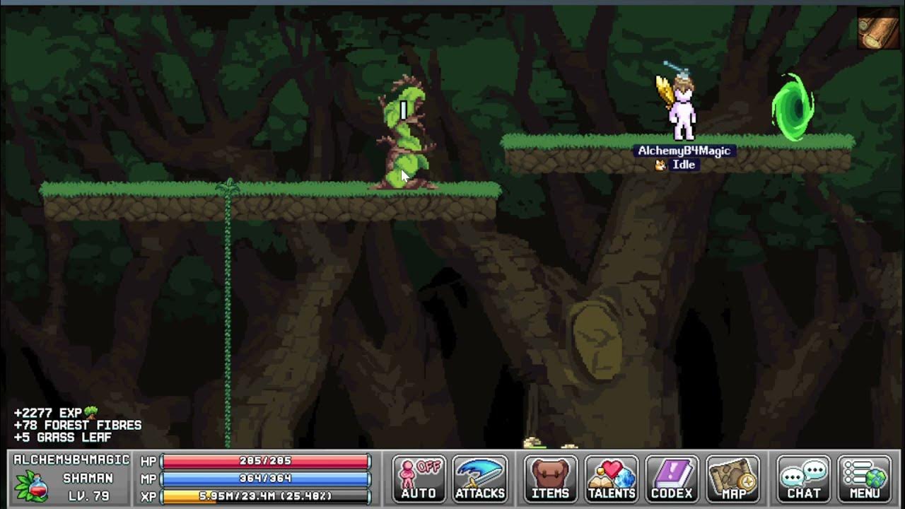 IdleOn How to find Forest Fibres for the Choppin Skill? YouTube