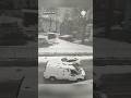 Cars Sliding on Icy Roads as Drivers Try to Avoid Each Other