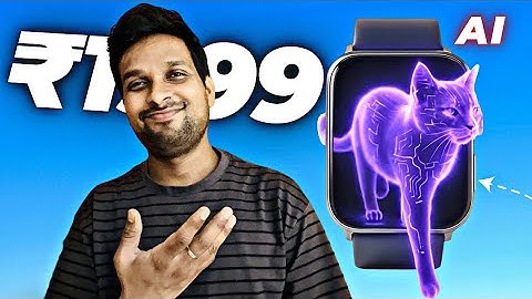 Noise icon 5 | Ai Smartwatch With Amoled display | Coming Soon #noise #techpoke #preview