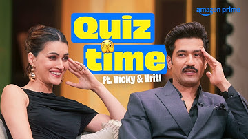 SECRET CAMERA attached on Vicky Kaushal? 👀 | Kajol, Twinkle | Two Much | Prime Video India