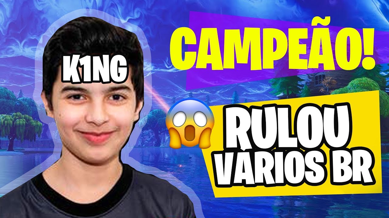 K1NG CAMPEÃO E RULOU VÁRIOS BR, PUGHABOY E MYSTICK TILTADOS, NICKS MATANDO LELEO!