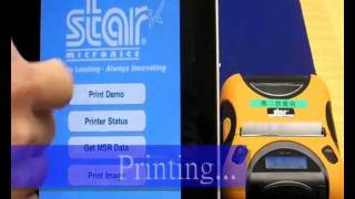 iPAD Printer - STAR 3 Wifi Mobile Printer for iPad, iPhone, iPod, Android, Win Mobile