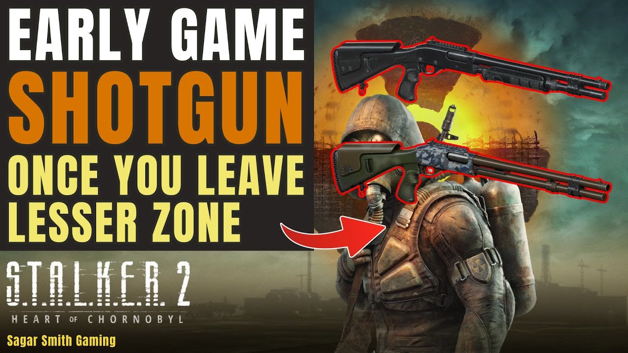 STALKER 2 Early Game Shotgun Locations Once you Leave Lesser Zone | 3 Locations