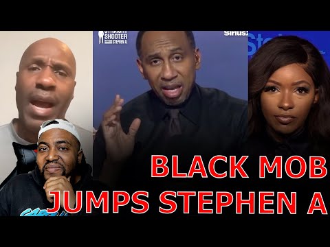 BLACK Liberal MOB MELTS DOWN Over Stephen A REFUSING TO STOP EXPOSING Ghetto Democrat Behavior!
