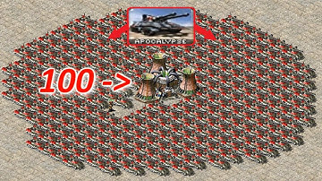 Detonating 100 Nuclear Reactors - Red Alert 2