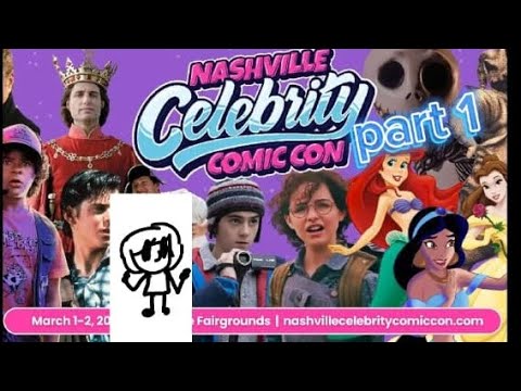 Nashville Celebrity Comic Con was amazing! Part 1 - YouTube