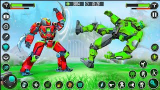 Robot Verde, Múltiples Transformers, Dinosaurio, Coche, Jet, Robot, Acción - Juego para Android I... screenshot 5