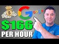 How To Make $166/HR Using GOOGLE (Free Course) Make Money Online