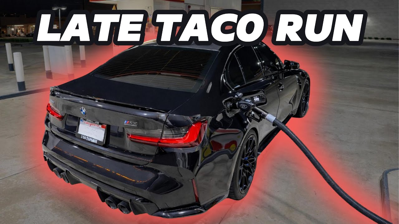 Night Drive Therapy | BMW M3 G80 POV