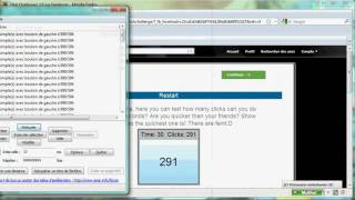 [Actionaz 2 / Cheat Engine]Faire plein de click sur Click Challenge! (FaceBook)