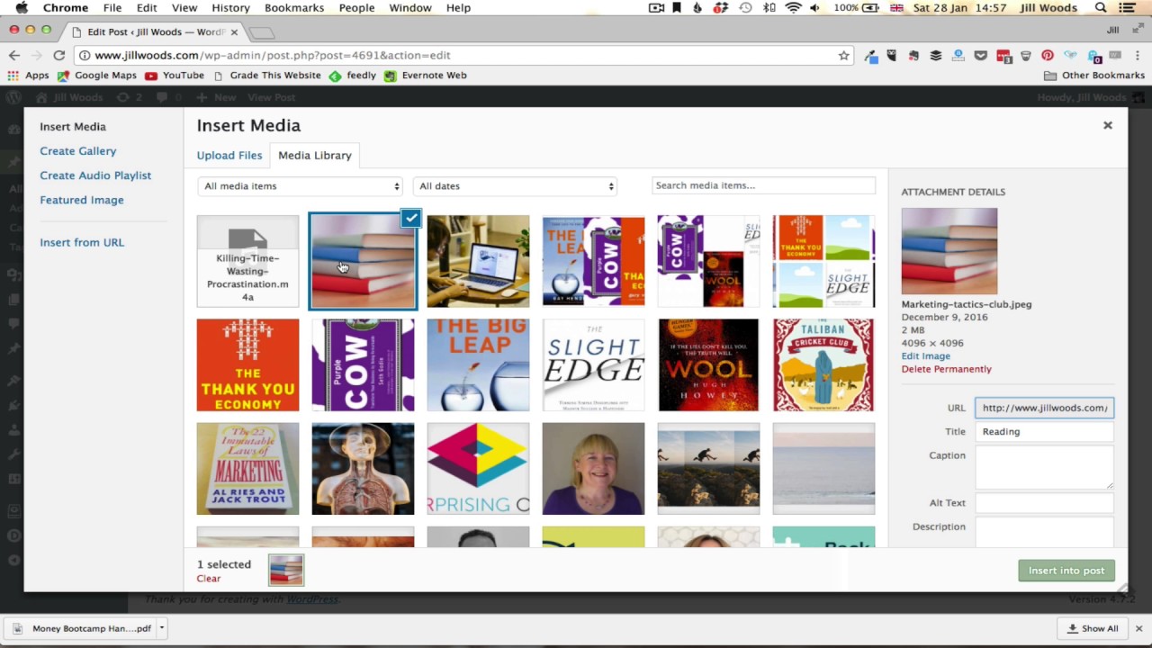 How to add Clickable Hyperlinks to Wordpress Blog Posts