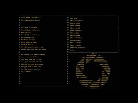 Portal - Still Alive [ 1 Hour Loop - Sleep Song ]