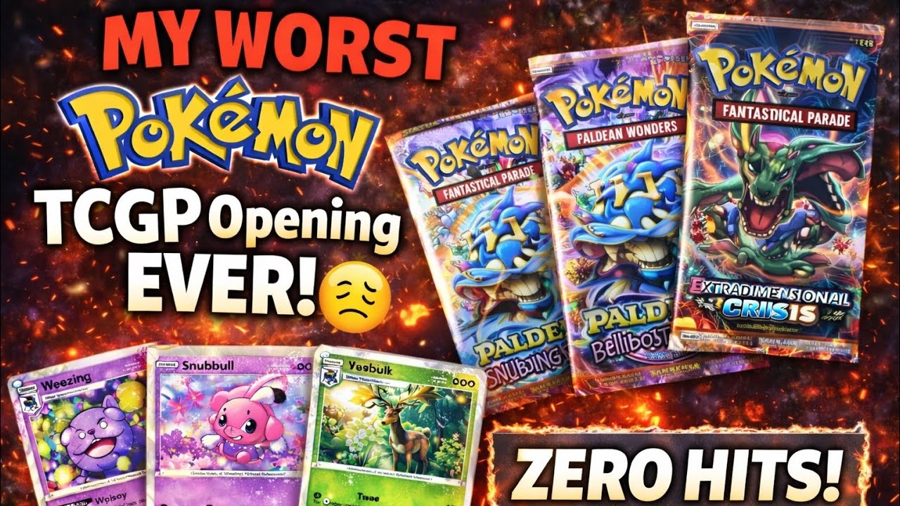 30 Packs… ZERO Hits 😭