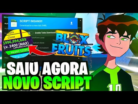 SAIU!! 💸 EXECUTORES ATUALIZADOS e SCRIPT BLOX FRUITS FARMANDO TUDO - (MOBILE e PC)