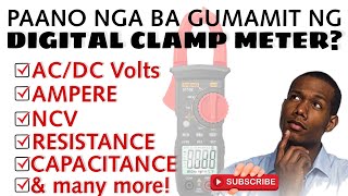 Paano gumamit ng Clamp Ammeter? Tagalog Tutorial