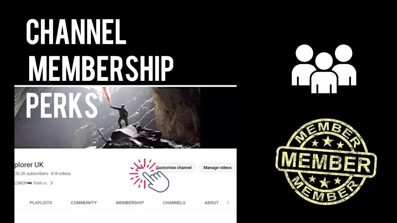 BECOME A CHANNEL MEMBER -Perks -