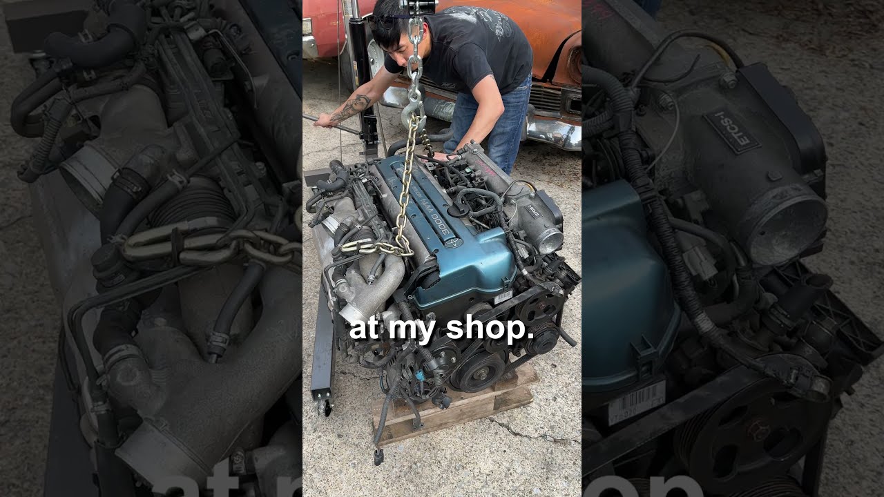 Driving 400 Miles To Pick Up The New Motor For My 1956 Chevy 2JZ GTE GetAfterIt NOSEnergyPartner