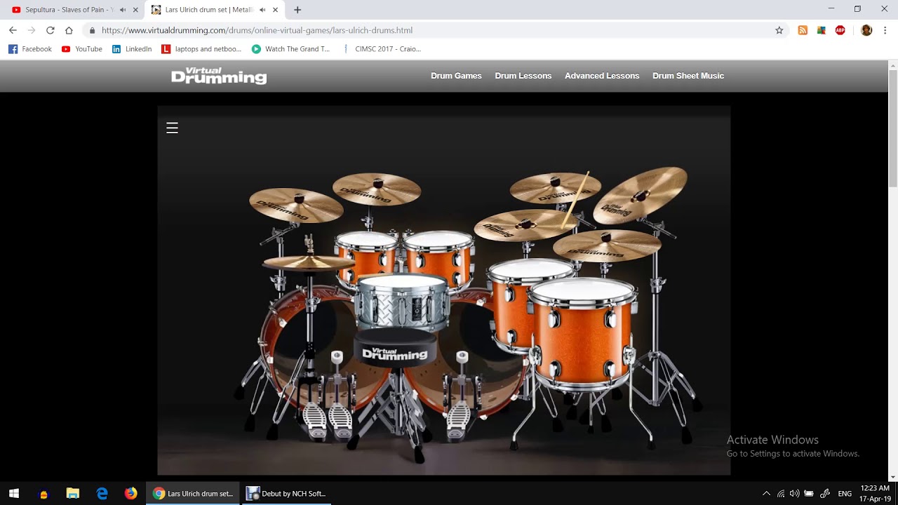 Sepultura - Slaves of Pain drum cover (VirtualDrumming.com)