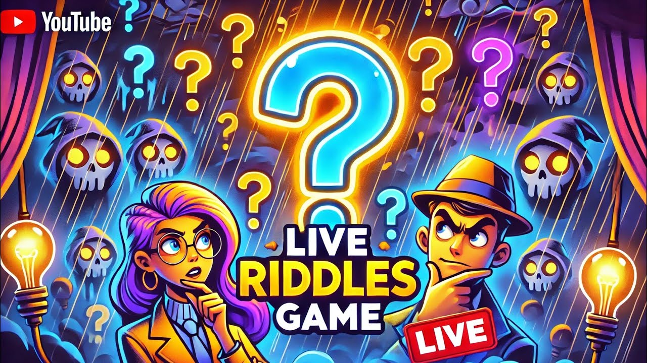 Live Riddles Game #livestream #riddles #games #fun - YouTube