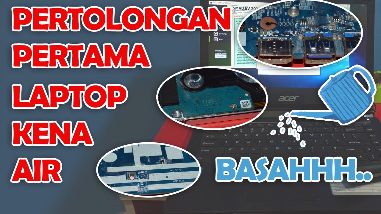 Laptop kena air Cara mengatasi Laptop Kena Air Ini Perbaikan