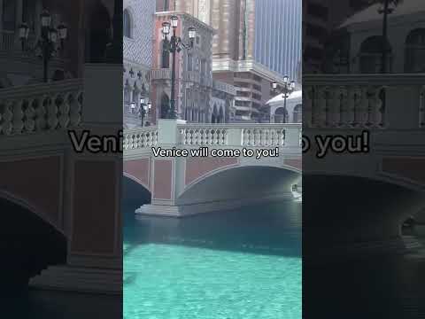 Video: Venezianische Fototour in Las Vegas