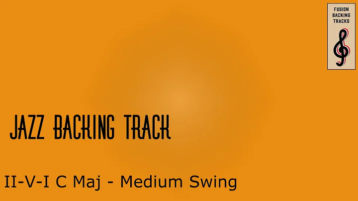 Jazz Backing Track | II V I | C major