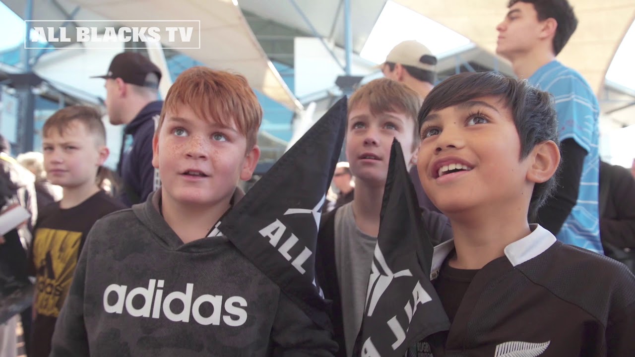 All Blacks special message to their fans