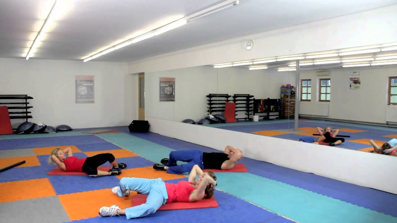 Posilování břicha - Hanka Kynychová - Abdomen training