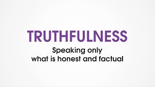 (B6) Truthfulness - Character Trades. Teach kids to tell the truth and not lie.