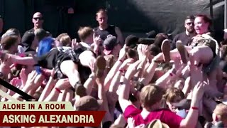 Asking Alexandria - Alone In A Room (Live @Vanstream 2018) By. HansStudioMusic [HSM]
